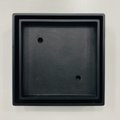 Black Floor Waste with Tile Insert