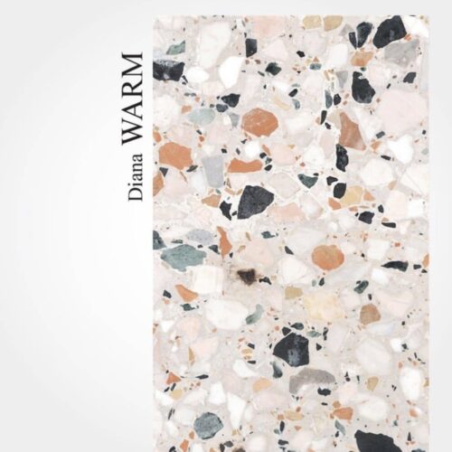 DIANA WARM TERRAZZO LOOK