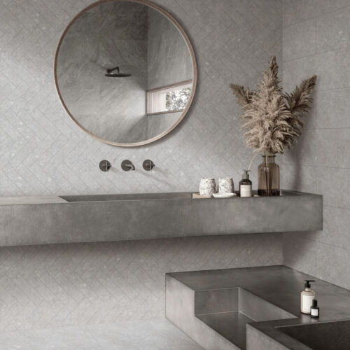 BALLINA GREY PORCELAIN FLOOR TILE -300x600mm & 600x600mm