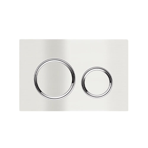 Meir Sigma 21 Dual Flush Plates for Geberit –  PVD Brushed Nickel